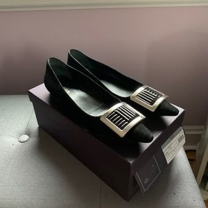 Prada Black Flats